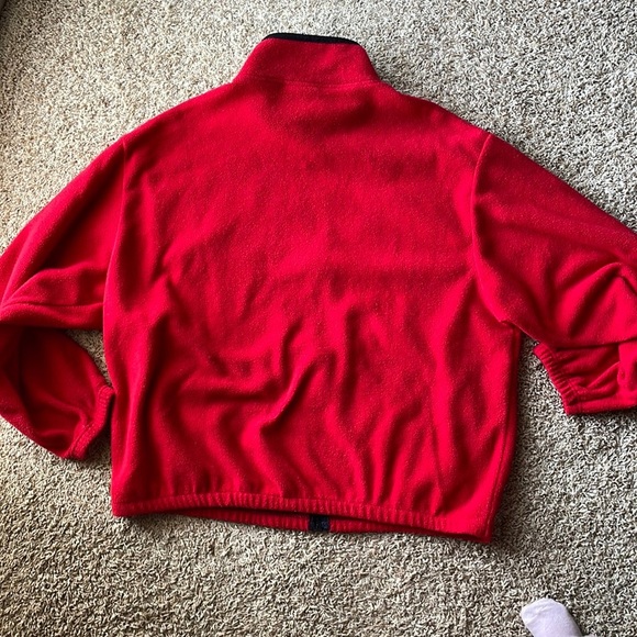 Red Vintage Jackson Hole fleece Timberline Colorado men’s size L - Picture 5 of 5